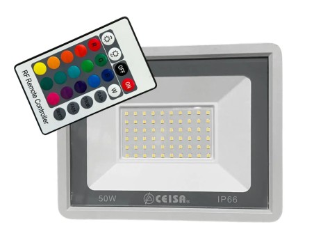 LUR-50WRGB LUMINARIA LED 50W 90-277V~ IP66 RGB