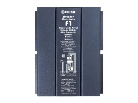 FL01 Control de Nivel de Estado Sólido 1 Bomba 220V~ 18A  2HP